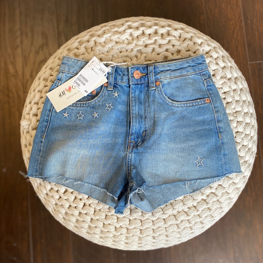 Jean (denim) cut off shorts
